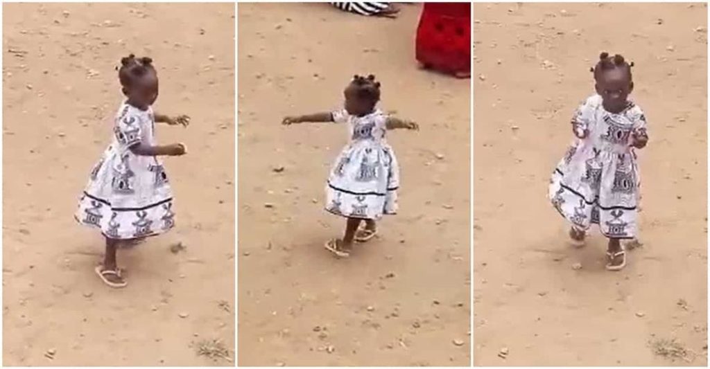 “She’s Too Young to Understand”: Innocent Child Dances at Event Said to Be Her Mum’s Funeral, Video Emerges