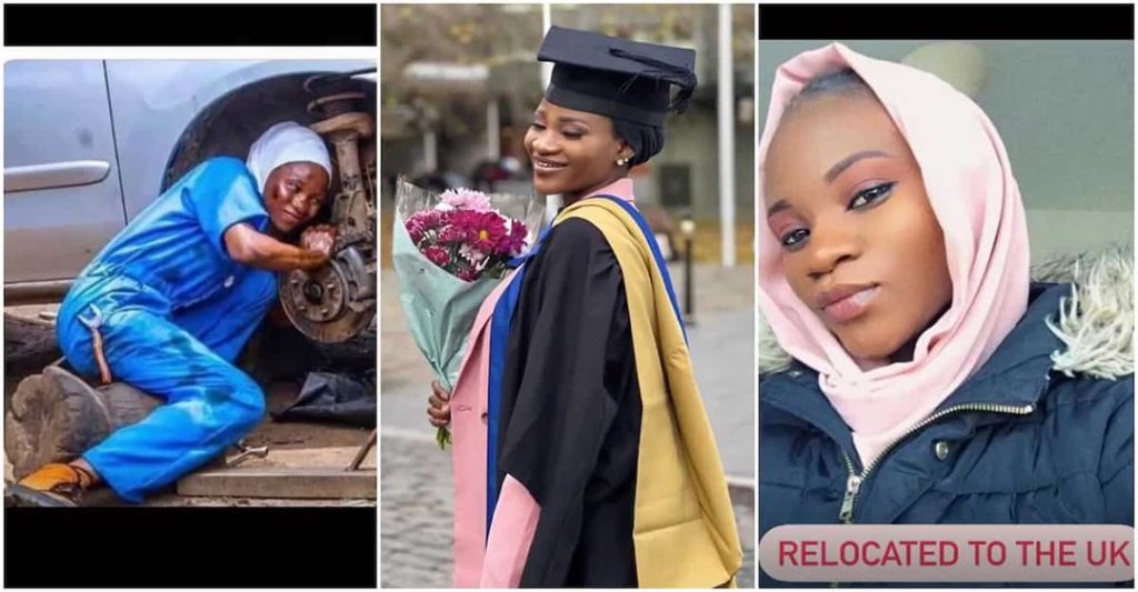 “Original Sabi Girl”: Nigerian Lady Who Used to Work as Mechanic Relocates to UK, Shines in Viral Video